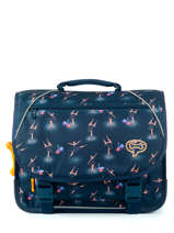 Boekentas 2 Compartimenten Lily Girls Stones and bones Blauw girls G