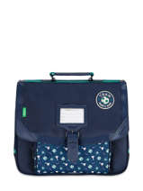 Cartable 1 Compartiment Tann's Bleu fantaisie garcon 35231