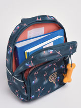 Sac  Dos Mini Laurel Girls Stones and bones Bleu girls G-vue-porte