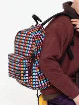 Sac  Dos Out Of Office Pac-man 1 Compartiment Eastpak pacman K767PAC-vue-porte