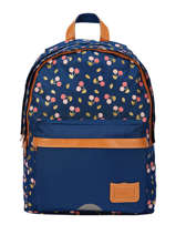 Sac  Dos 2 Compartiments Tann's Bleu les fantaisies f - 22-63242