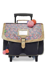 Cartable  Roulettes 2 Compartiments Tann