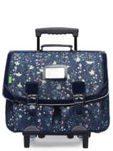 Cartable  Roulettes 2 Compartiments Tann