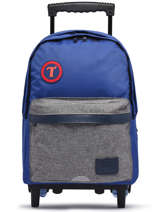 Sac  Dos  Roulettes 2 Compartiments Tann