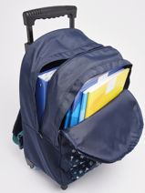 Sac  Dos  Roulettes 2 Compartiments Tann