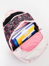 Sac  Dos 2 Compartiments + Pc 13" Rip curl Noir ditsy LBPSY1DT-vue-porte