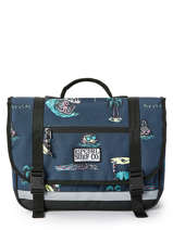 Cartable 1 Compartiment Rip curl Bleu men 11IMBAME