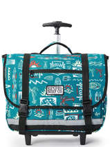 Cartable à Roulettes 2 Compartiments Rip curl men 11HMBAME
