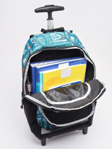 Sac A Dos  Roulettes 2 Compartiments Rip curl men 11GMBAME-vue-porte
