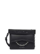 Sac Bandoulire Karl Seven Grainy Cuir Karl lagerfeld Noir karl seven 225W3082