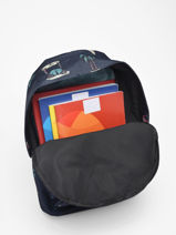 Sac  Dos 1 Compartiment Rip curl Bleu men 11EMBAME-vue-porte