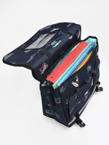 Cartable  Roulettes 2 Compartiments Rip curl Bleu men 11HMBAME-vue-porte