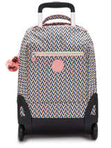 Rugzak Op Wieltjes 2 Compartimenten Met 15" Laptopvak Kipling Veelkleurig back to school KI4420
