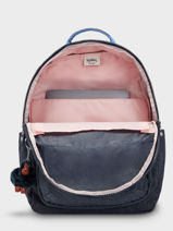 Sac  Dos 1 Compartiment + Pc 15" Kipling Noir back to school KI3040-vue-porte