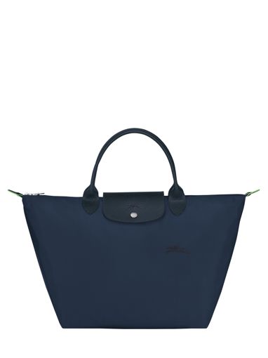 Longchamp Le pliage green Sac port main Orange