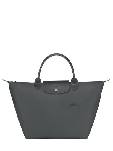 Longchamp Le pliage green Sac port� main Gris