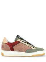 Sneakers Biarritz En Cuir Meline Marron women BZ158