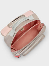Cartable 2 Compartiments Kipling Argent back to school KI3662-vue-porte
