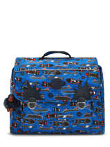 Cartable Iniko 2 Compartiments Kipling Bleu back to school KI7055