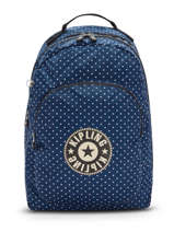 Sac  Dos Kipling Bleu center KI5950