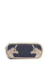 Trousse 1 Compartiment Classics Jeune premier Bleu classics PB022