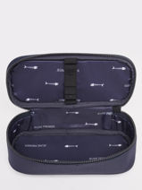 Pennenzak 1 Compartiment Jeune premier Blauw classics PB022-vue-porte