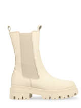 Chelsea Boots Uit Leder Tamaris Beige women 29