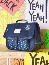 Boekentas 2 Compartimenten Tann's Blauw fantaisie garcon 38231