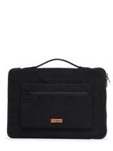 Porte Ordinateur (semi Rigide) Cabaia Noir laptop 13