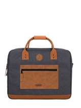 Porte Documents (main) 1 Compartiment + Pc 15" Cabaia Gris laptop MESS