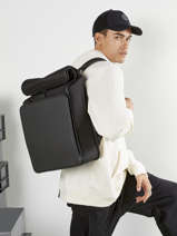 Sac  Dos 1 Compartiment + Pc 14" Kapten and son Noir backpack LUNDPRO
