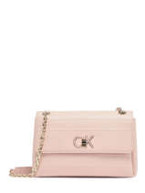 Sac Port Main Re-lock Calvin klein jeans Rose re-lock K609682
