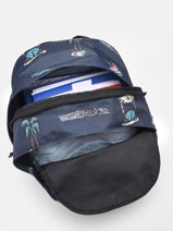 Sac  Dos 2 Compartiments Rip curl Bleu men 11BMBAME-vue-porte