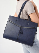 Sac Port paule A4 Format A4 Format A4 Gallantry Bleu format a4 R1599-vue-porte