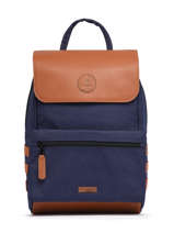 Sac  Dos 1 Compartiment Cabaia Bleu city S
