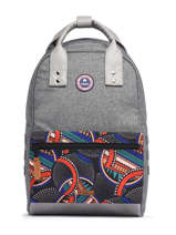 Sac  Dos Old School Medium Cabaia Gris school OLD