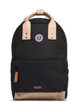 Rugzak Old School Medium Cabaia Zwart school OLD