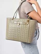 Sac Bandoulire Noelle  Guess Beige noelle GI787923-vue-porte