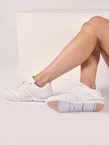 Sneakers Th Lightweight Uit Leder Tommy hilfiger Wit women 6592YBR-vue-porte