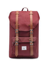 Sac  Dos 1 Compartiment + Pc 13" Herschel Rouge classics 10020