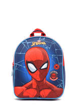 Sac  Dos 1 Compartiment Spiderman Bleu strong 1672