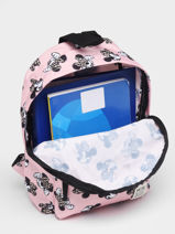 Sac  Dos 1 Compartiment Disney Rose little friends 2272-vue-porte