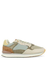 Sneakers Tampa Uit Leder Hoff Bruin women 58040K5