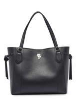 Sac Port paule K/ikonik Cuir Karl lagerfeld Noir k ikonic 225W3011