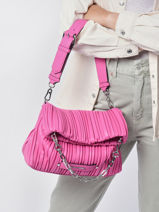 Sac Port paule S K/kushion Karl lagerfeld Rose k kushion 220W3009-vue-porte