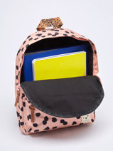 Sac  Dos 1 Compartiment Kidzroom Multicolore lucky me 1921-vue-porte