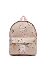 Sac  Dos 1 Compartiment Kidzroom Marron stories 2446