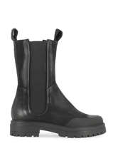 Boots En Cuir Mjus Noir women P82204