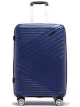 Harde Reiskoffer Seville Travel Blauw seville M