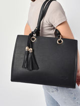 Sac Port paule A4 Format A4 Gallantry Noir format a4 R1588-vue-porte